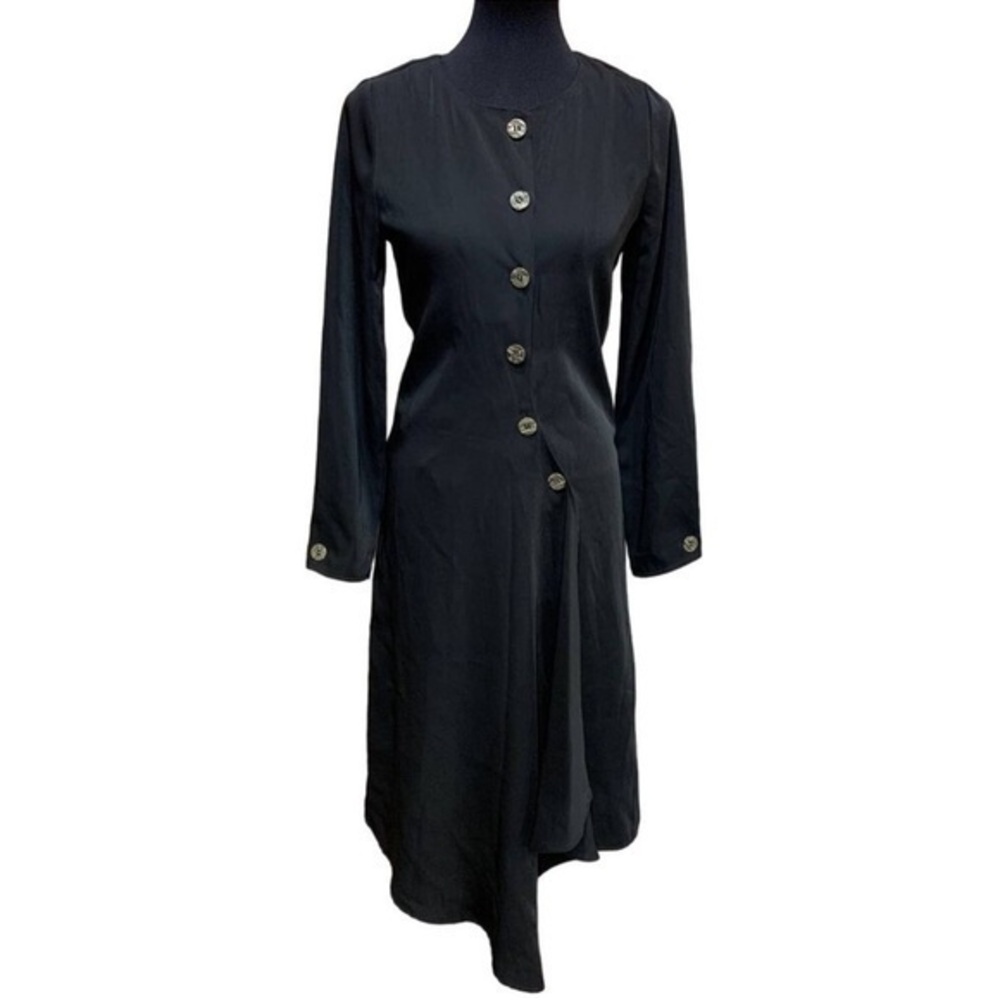 Zara midi dress asymmetric style